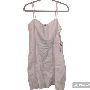 REFORMATION Women's White Short Dress - 12